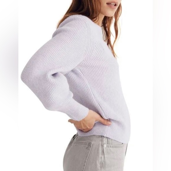 L7 Melwood Square-Neck Sweater in Coziest Yarn - Picture 3 of 6